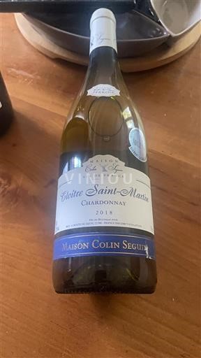 Burgundsko Maison Colin Seguin Clôtée Saint-Martin 2018