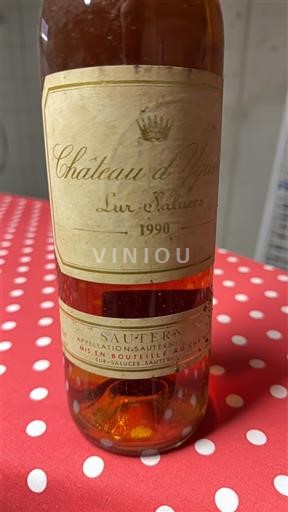Bordeaux Sauternes Premier Cru Supérieur Château Yquem 1990