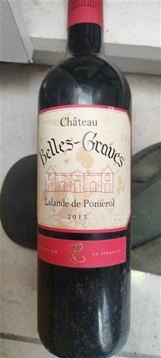 Bordeaux Lalande-de-Pomerol Bellegrave 2015