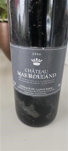 Languedoc Coteaux du Languedoc Château Mas Rolland 2006