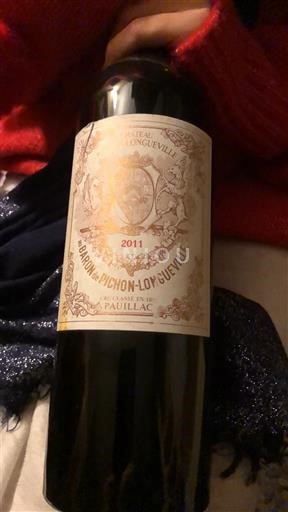 Bordeaux Pauillac Grand Cru Château Pichon Longueville Baron Baron de Pichon-Longueville 2011