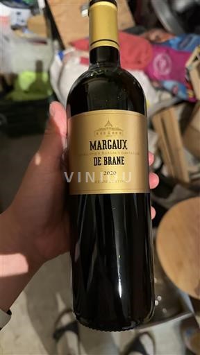 Bordéus Margaux Brane 2020