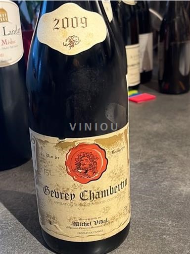Bourgondië Gevrey-Chambertin Michel Vidal 2009