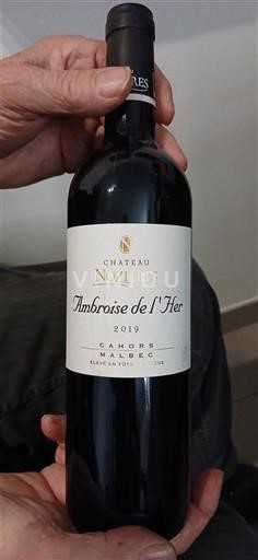 Tây Nam Cahors Château Nozières Ambroise de l'Her 2019