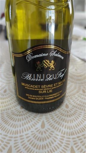 Thung lũng sông Loire Muscadet Sèvre et Maine Domaine Salmon Réserve du Fief 2024