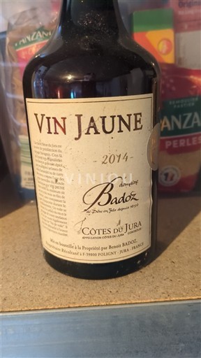 Jura Côtes-du-jura Domaine Badoz Vin Jaune 2014