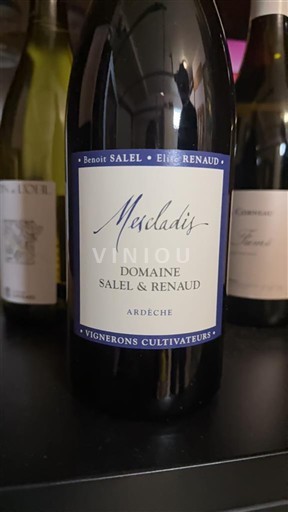 Alpi și Țara Rodanezilor Ardèche Domaine Salel & Renaud Mercladis 2023