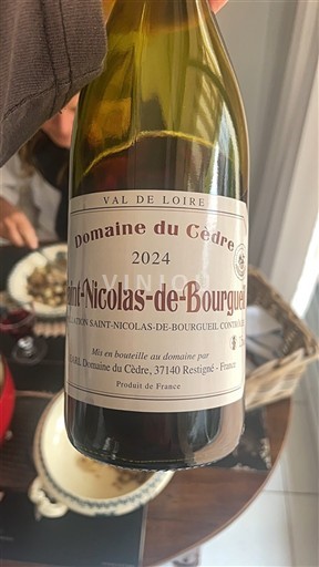 Thung lũng sông Loire Saint-Nicolas-De-Bourgueil Domaine Cèdre 2024
