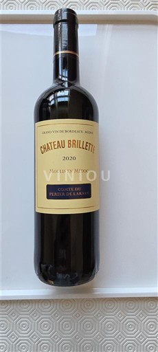 Bordeaux Moulis-en-Médoc Château Brillette du Père de Larsen 2020