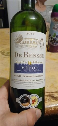 Bordeaux Médoc Bensse 2016