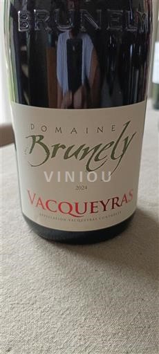 Thung lũng Rhône Vacqueyras Domaine Brunely 2024
