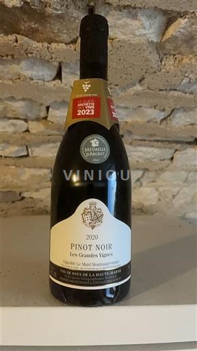 Itä-Suomen alueet Haute-Marne Vignoble Le Muid Montsaugeonnais Les grandes vignes 2020