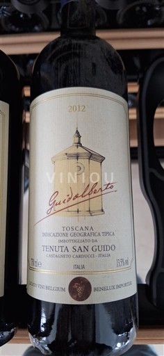 Toskana E paspecifikuar Tenuta San Guido Guidalberto 2012