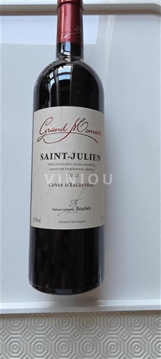 Bordeaux Saint-Julien Grand Monsou d'Exception 2022