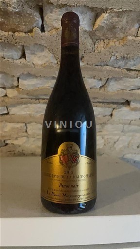 Itä-Suomen alueet Haute-Marne Vignoble Le Muid Montsaugeonnais 2015