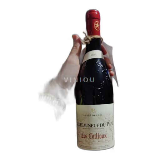 Rona dolina Châteauneuf-du-Pape André Brunel Les Cailloux Neleten.
