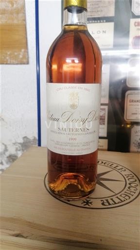 Bordeaux Sauternes Grand Cru Château Doisy Daëne 1990