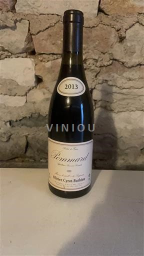 Bourgogne Pommard Olivier Cyrot-Buthiau 2013