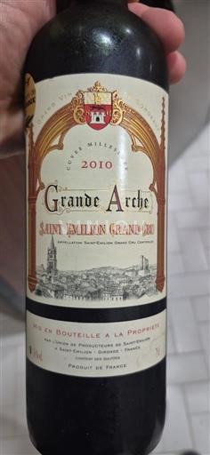Bordeaux Saint-Émilion Grand Cru Grand Cru Grande Arche 2010