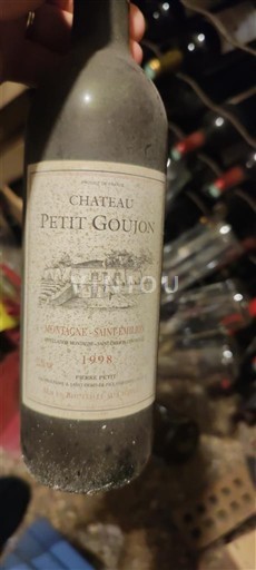 Bordeaux Montagne Saint-Émilion Château Petit Goujon 1998