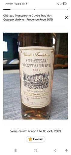 Provence Coteaux d'Aix-en-Provence Château Montaurrone Tradition 2015