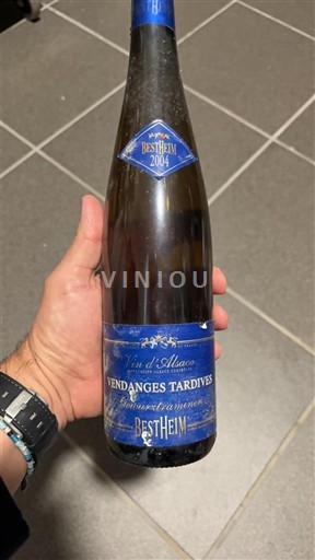 Alsace Vendanges Tardives Bestheim Gewurztraminer 2004