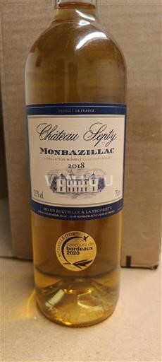 Tây Nam Monbazillac Château Septy 2018
