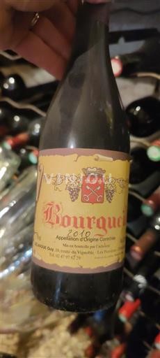 Loiren laakso Bourgueil Delanoue guy 2010