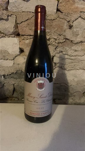 Burgundi Morey-Saint-Denis Premier Cru Domaine Schmitt Les Chenevery 2020