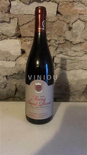 Burgundi Morey-Saint-Denis Premier Cru Domaine Schmitt Les Chaffots 2020