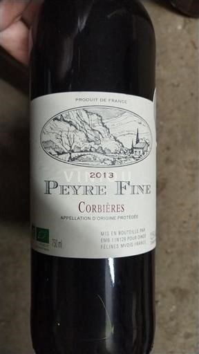Languedoc Corbières Peyre Fine 2013