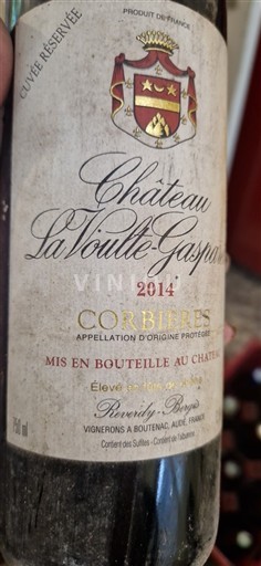 Languedoque NULL Château La Voulte-Gasparets Réservée 2014