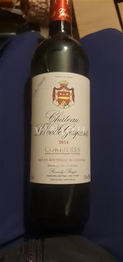 Languedoc Corbières Château La Voulte-Gasparets Réservée 2014