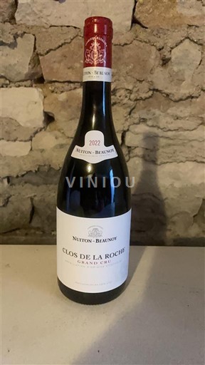 Burgundy Clos-de-la-roche Grand Cru Nuiton-Beaunoy 2022