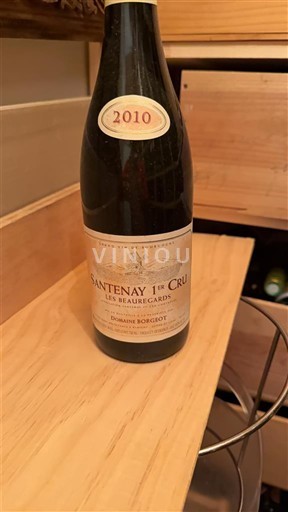 Borgoña Santenay Premier Cru Domaine Borgeot Les Gravières 2010