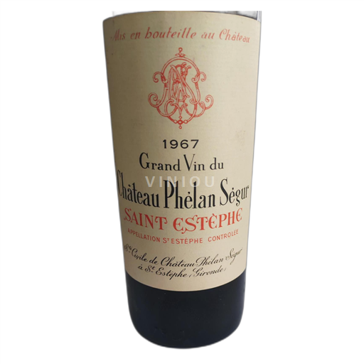 Bordeaux Saint-Estèphe Château Phélan Ségur 1967