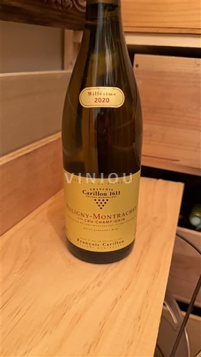 Borgoña Puligny-Montrachet Premier Cru Carillon 1er Cru Champs-Canet 2020