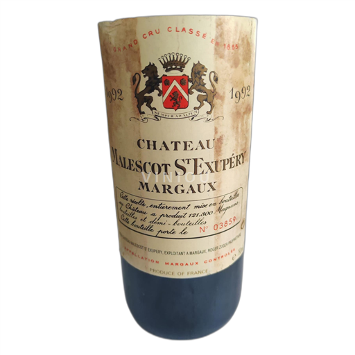 Bordeaux Margaux Château Malescot St Exupéry 1992