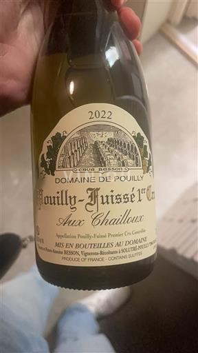 Lyonnais Không được chỉ định Premier Cru Domaine Pouilly Aux Chailloux 2022