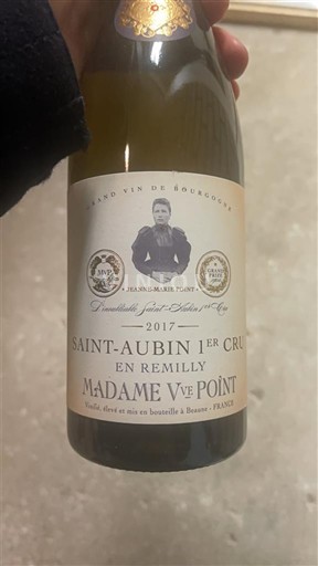 Burgundsko Saint-Aubin Premier Cru Madame Ve Point En Remilly 2017