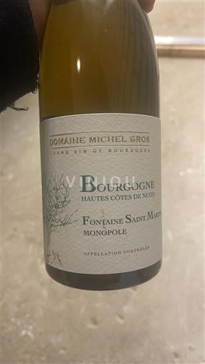 Borgoña Hautes Côtes de Nuits Domaine Michel Gros Fontaine Saint Martin Monopole Sin añada