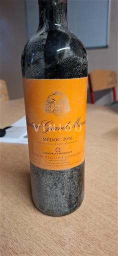 Burdeos Médoc Château Grand Mourailles 2016