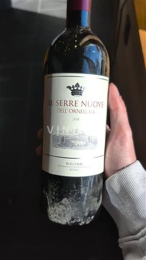 Toskánsko Nespecifikováno Ornellaia Le Serre Nuove dell'Ornellaia 2018