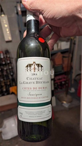 Sudoeste Côtes-de-duras Château La Grave Béchade Sauvignon 2004