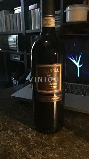 Toscana Brunello di Montalcino. La Rasina Riserva il Divasco 2012