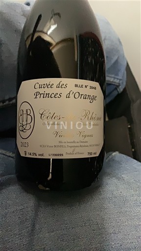 Valea Ronului Côtes-du-Rhône Victor Bonnet des Princes d'Orange 2023