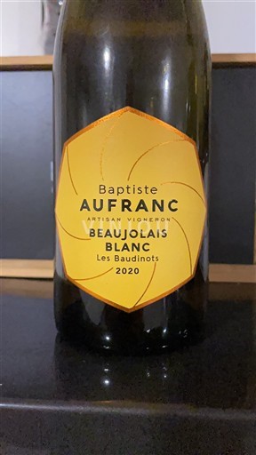 Beaujolais Not Specified Baptiste Aufranc Les BaudinoTs 2020