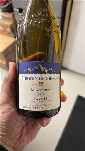 Savoie ja Bugey Chignin-Bergeron Domaine Les Fils de René Quénard Les Rocheuses 2021