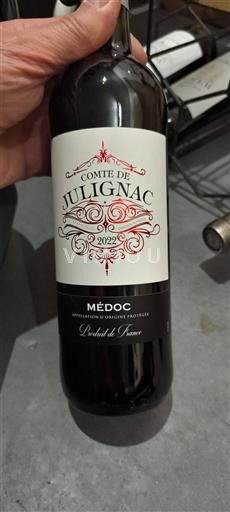 Bordeaux Médoc Comte de Julignac 2022
