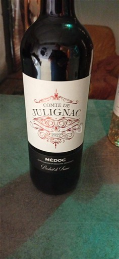 Bordeaux Médoc Comte de Julignac 2022